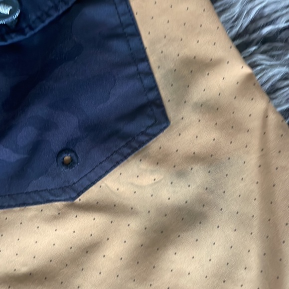 Mustard Polka Dot Board Short - Picture 7 of 7